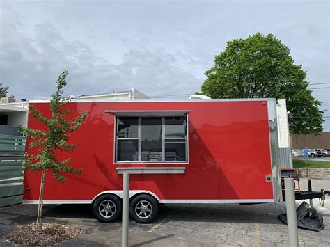 5' x 20' Elite Cargo BBQ Concession Trailer with Porch. . Food trucks for sale in georgia